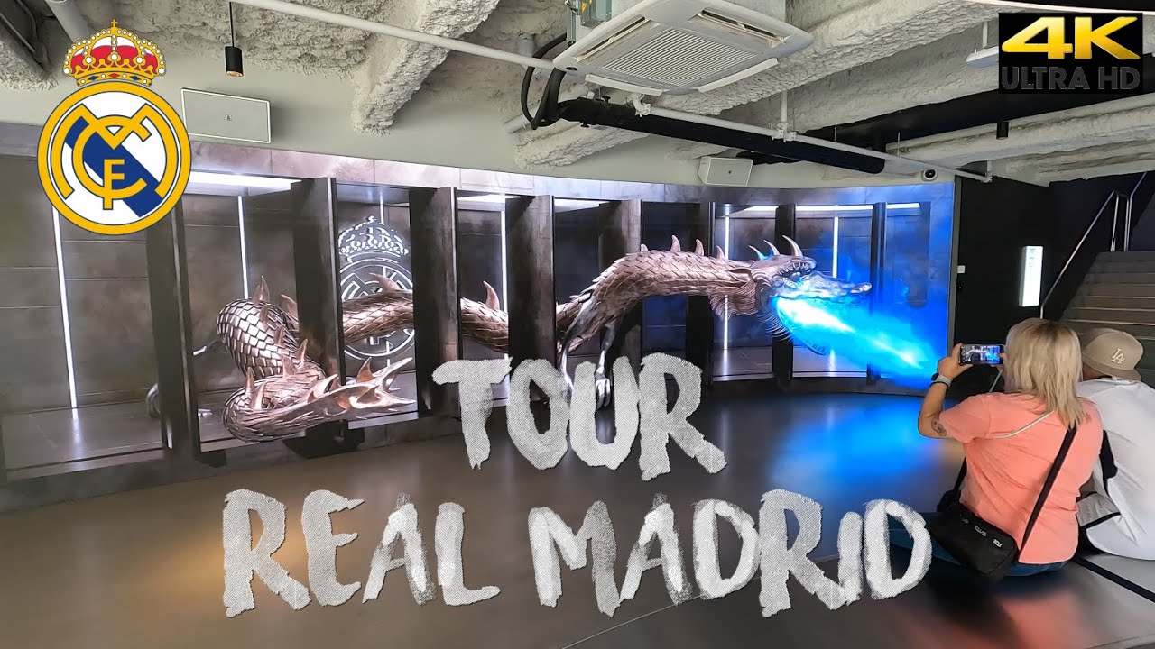TOUR REAL MADRID - SANTIAGO BERNABEU 2024 - 4K