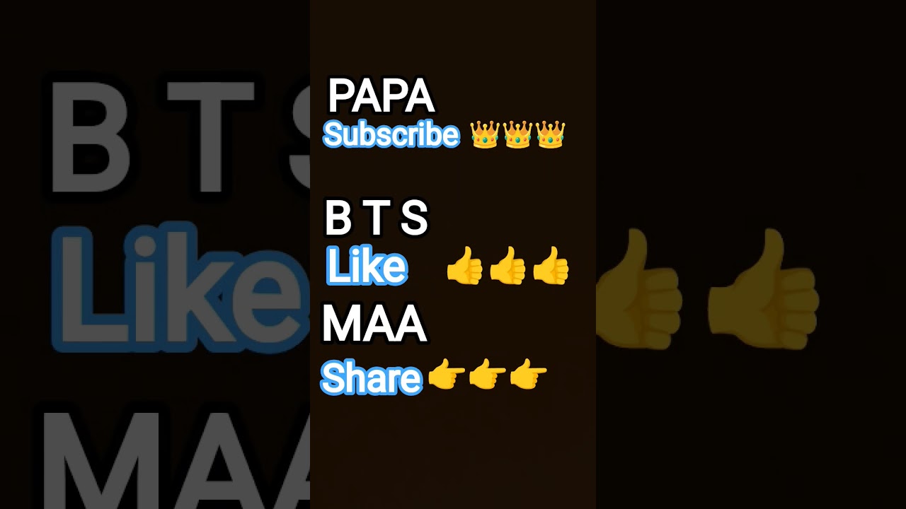 MAA/PAPA/bts/chailleng 🤜🤛.              