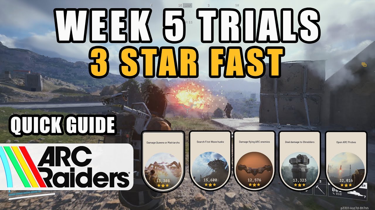 How To 3 Star ALL Trials in ARC Raiders ⭐(Week 5)