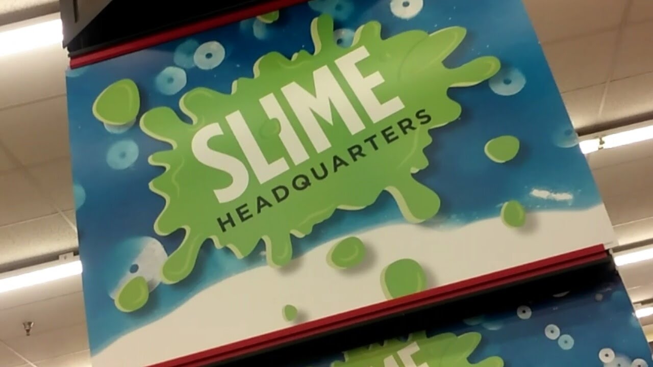 SHOPPING AT MICHELS | SLIME HEADQUARTERS!