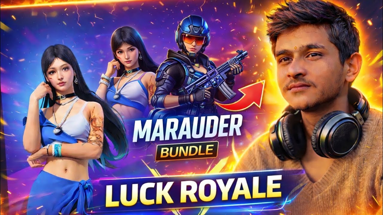Did I Really Get the MARAUDER BUNDLE? 😳 | Luck Royale Free Fire