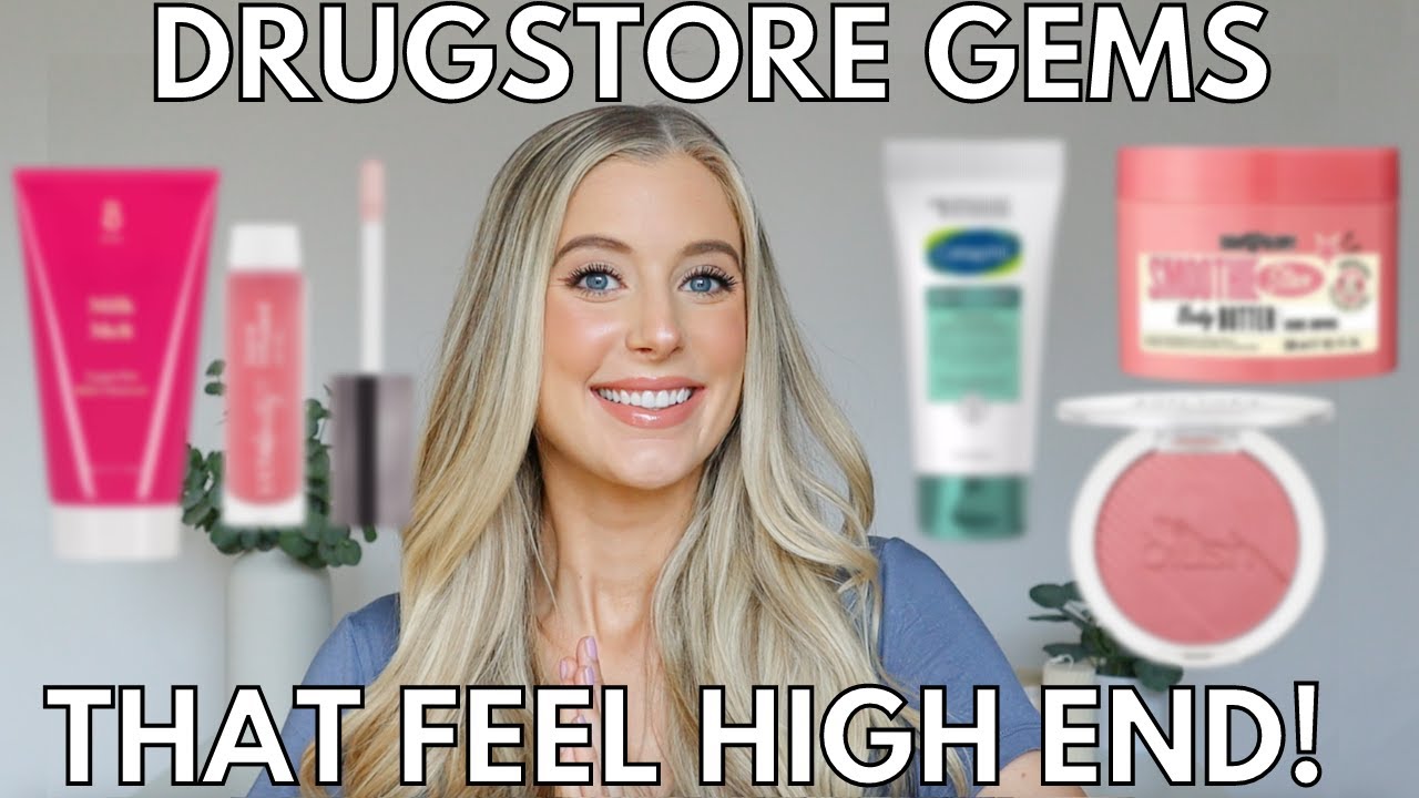 Drugstore Hidden Gems Under $20! Best Drugstore Skincare + Drugstore Makeup Finds