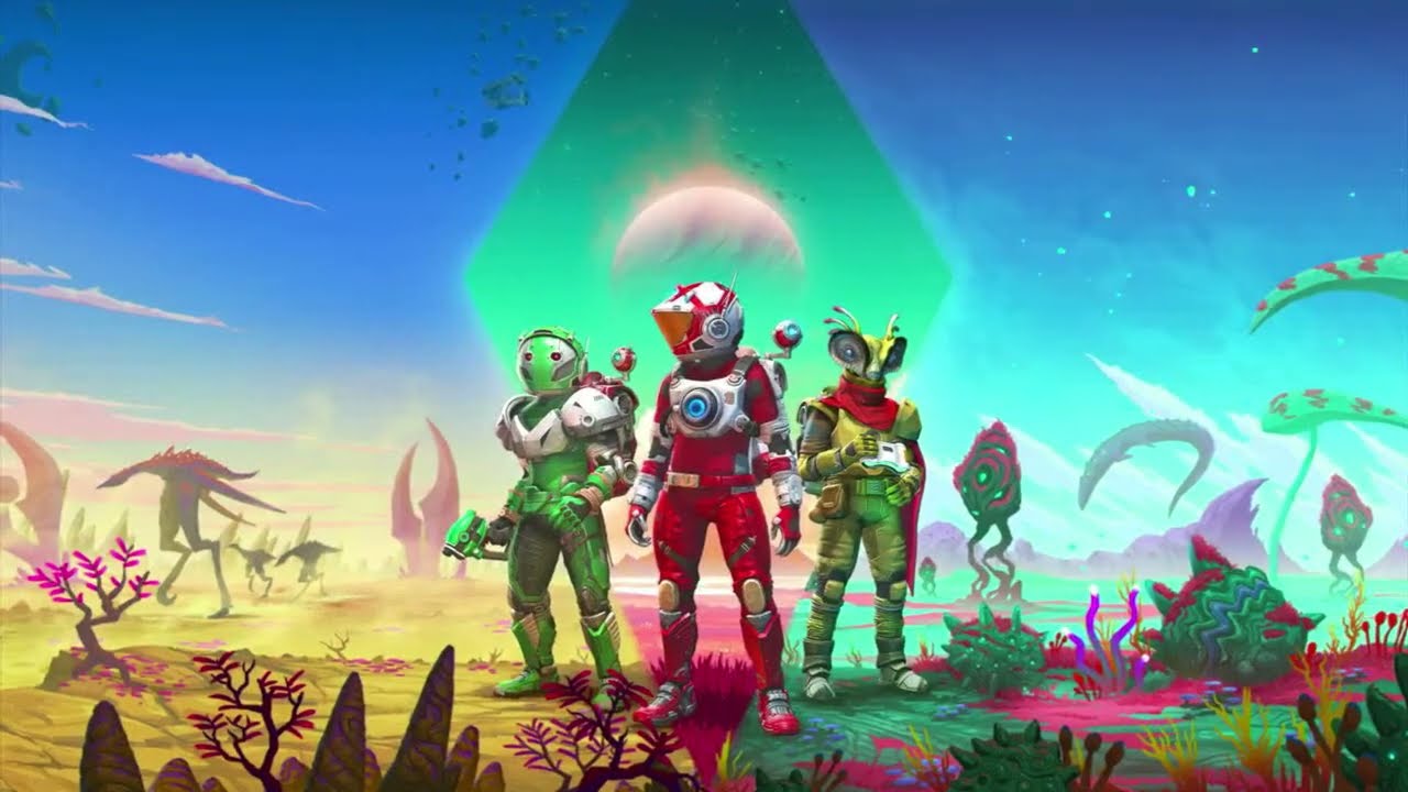 No Mans sky center of the galaxy
