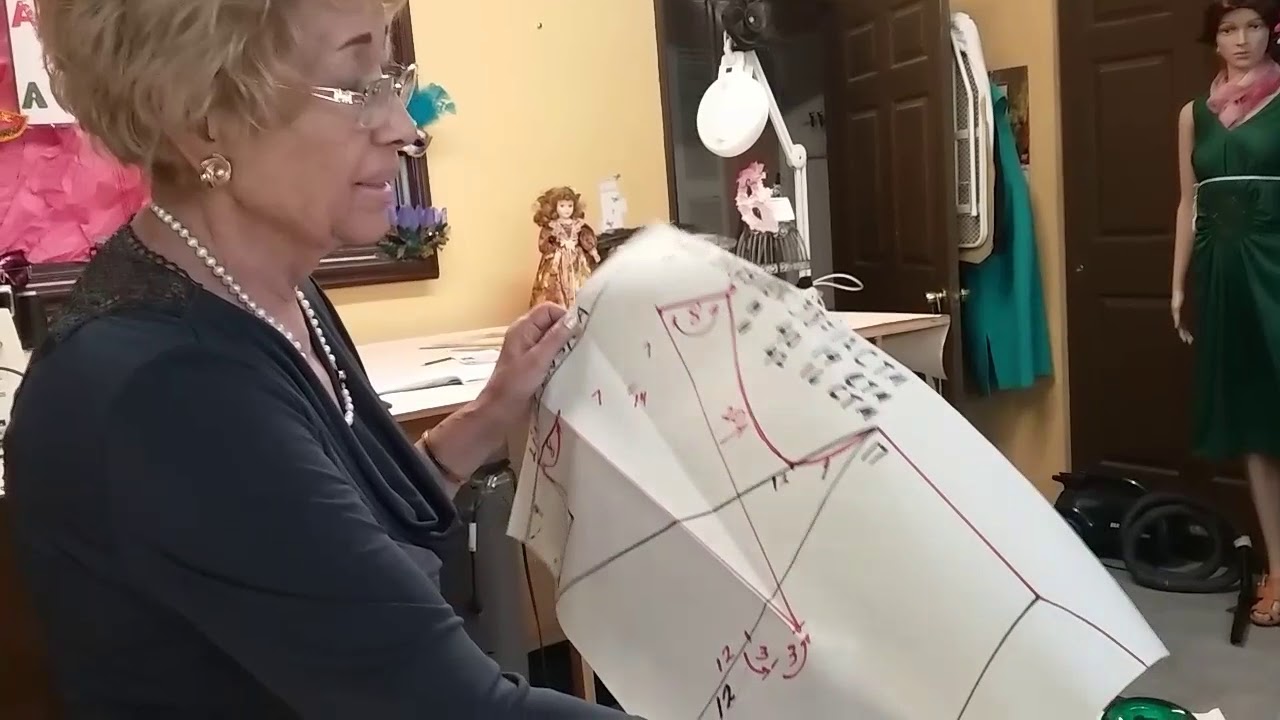 DIY Patrón o trazo para brazier 38, 40 y 42. Lección #69 (a petición)