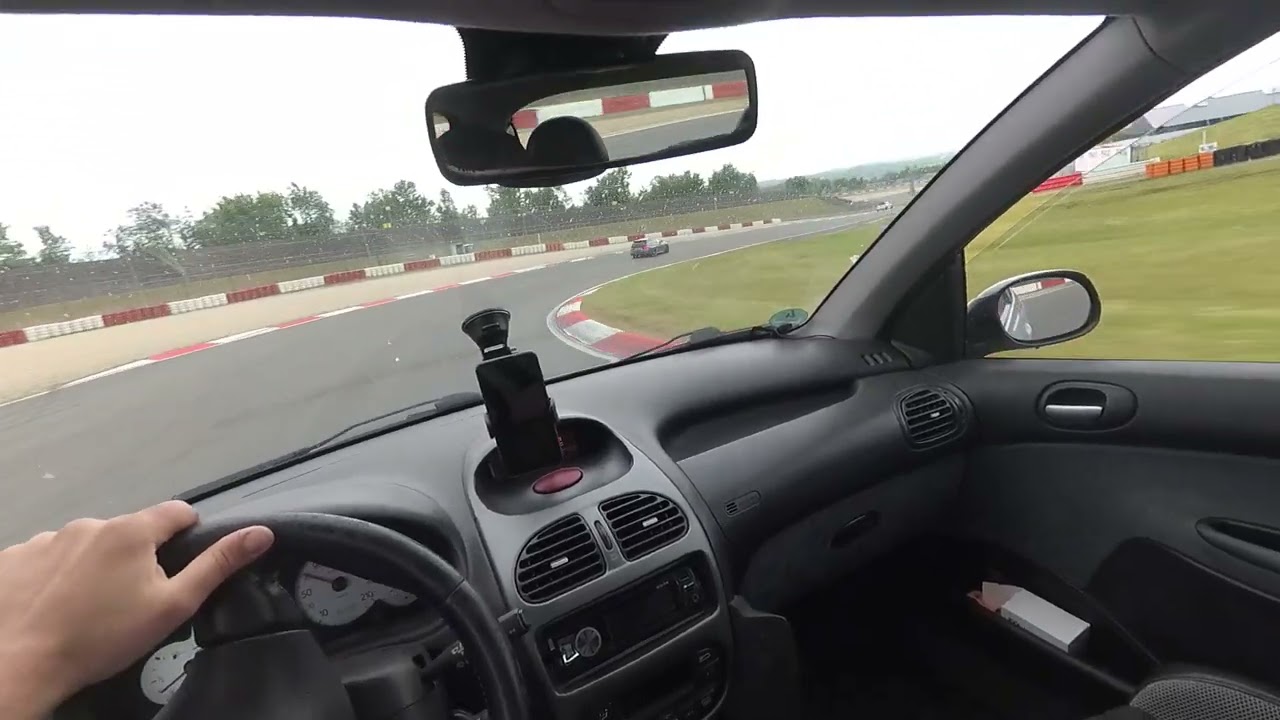 Peugeot 206 S16 GP Strecke