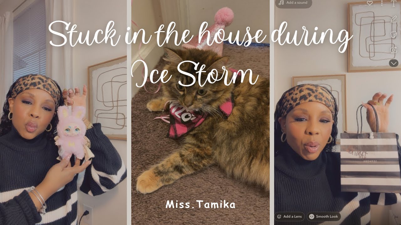 DITL// Stuck Inside the Ice Storm ❄️ Sephora Haul & Cozy Vibes