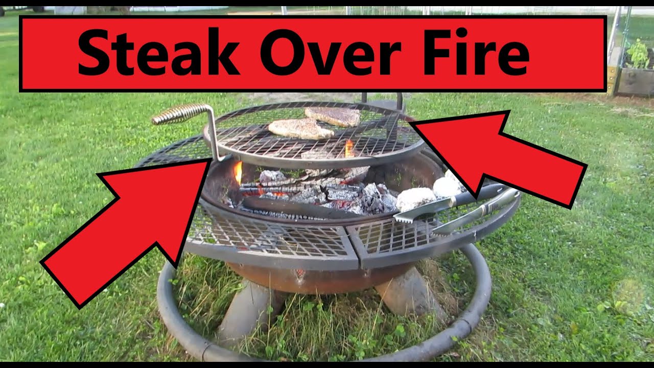 How To Cook Steak On A Fire Pit