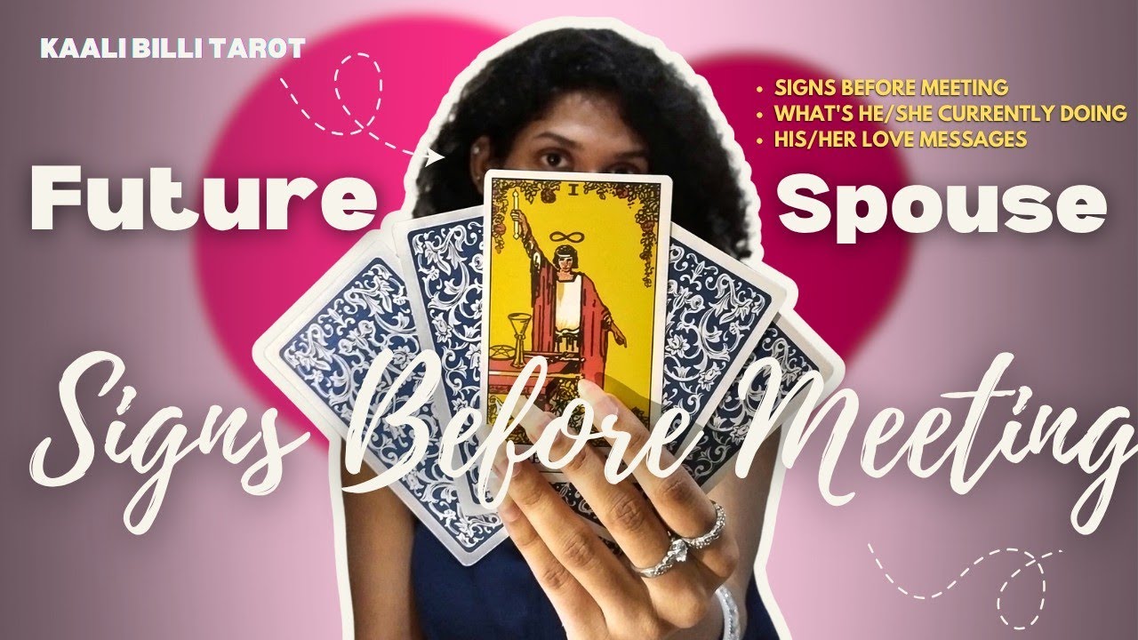 SIGNS Before Meeting FUTURE SPOUSE 👩‍❤️‍💋‍👨 FIRST MEETING & Love Messages | Hindi Tarot |Pick a card