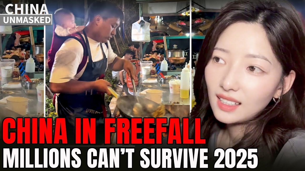 China Faces Worst 2025 Economic Collapse; Millions Go Bankrupt as Factories Shut and Cities Empty