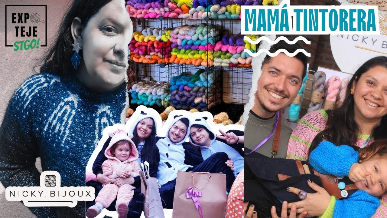 #vlog  Capitulo 20 - Expo teje Invierno  Cumple CEO Nº3 - #nickybijoux #vlogger