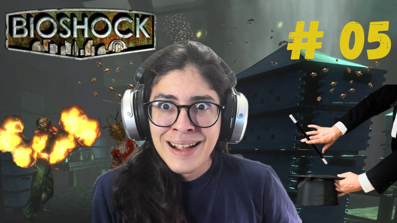 Abelhas e missão enlouquecedora - Bioshock - Parte 5