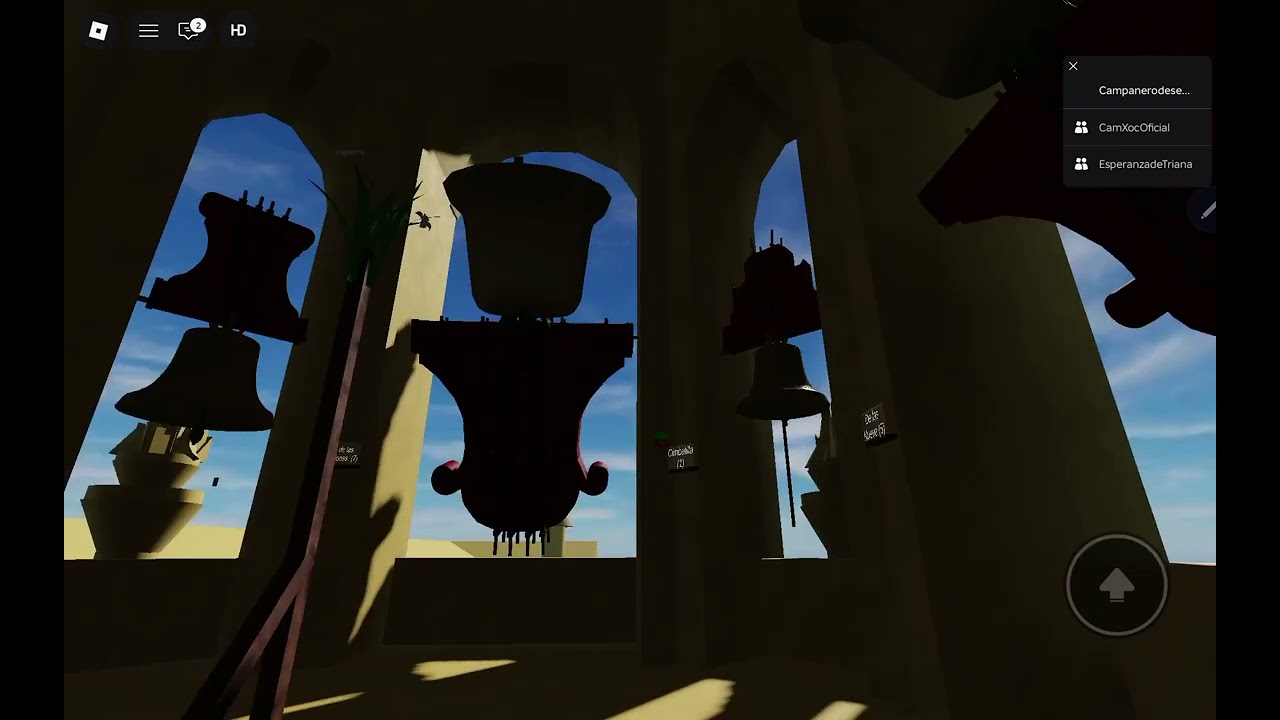 Volteo general en la catedral de Pamplona de roblox