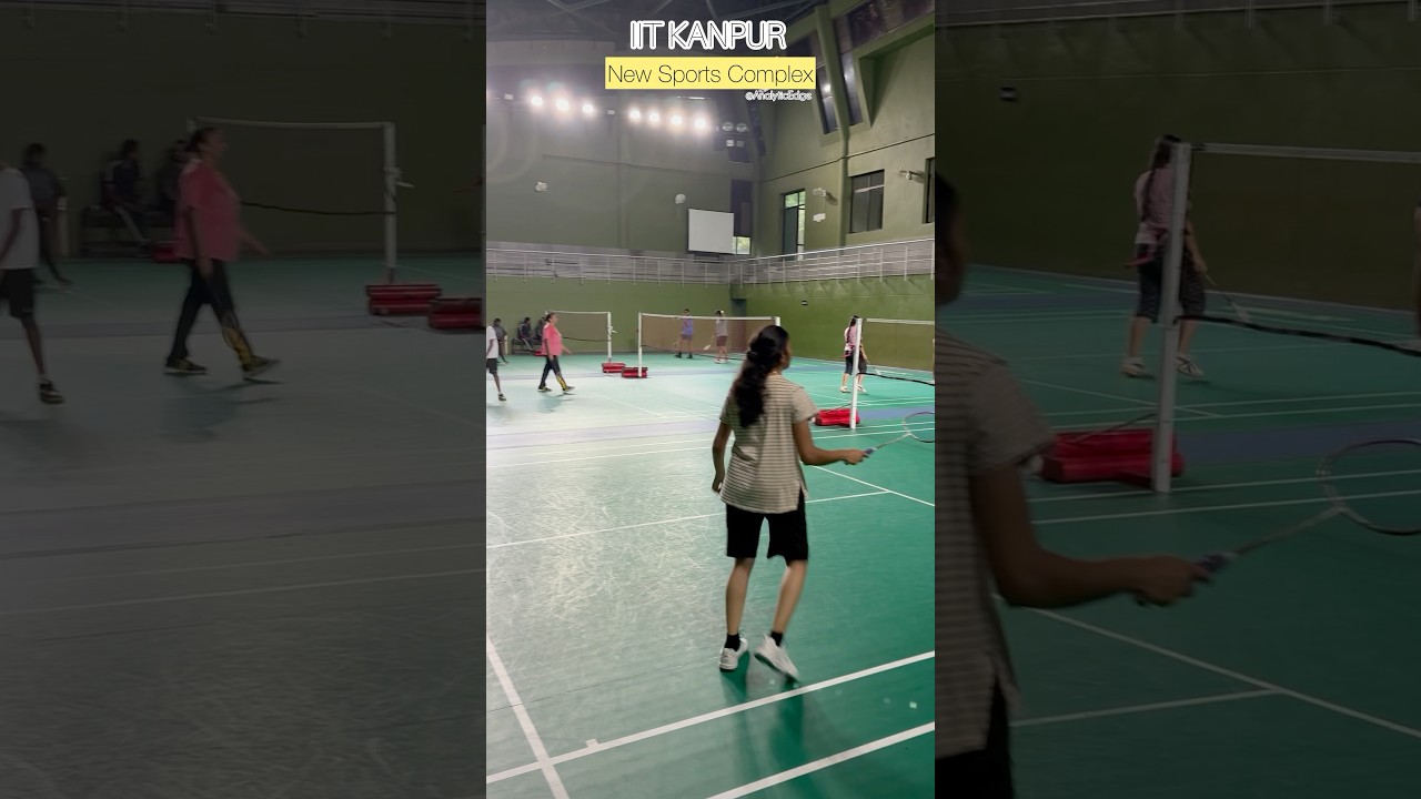 New Sports Complex IIT Kanpur #iitkanpur #iitk #iitjee #iitjam #gate #shorts #iitmotivation #sports