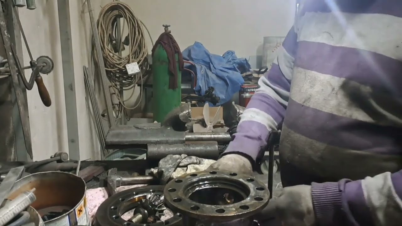 Zamena podloški u diferencijalu.IVECO DAILY III