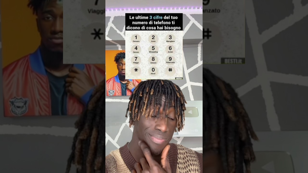 Le ultime 3 cifre del tuo numero di telefono ti dicono di cosa hai bisogno💀