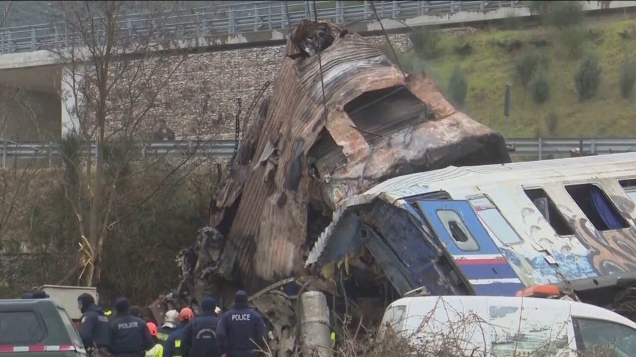 Greece mourns as death toll in high-speed train crash rises to 57