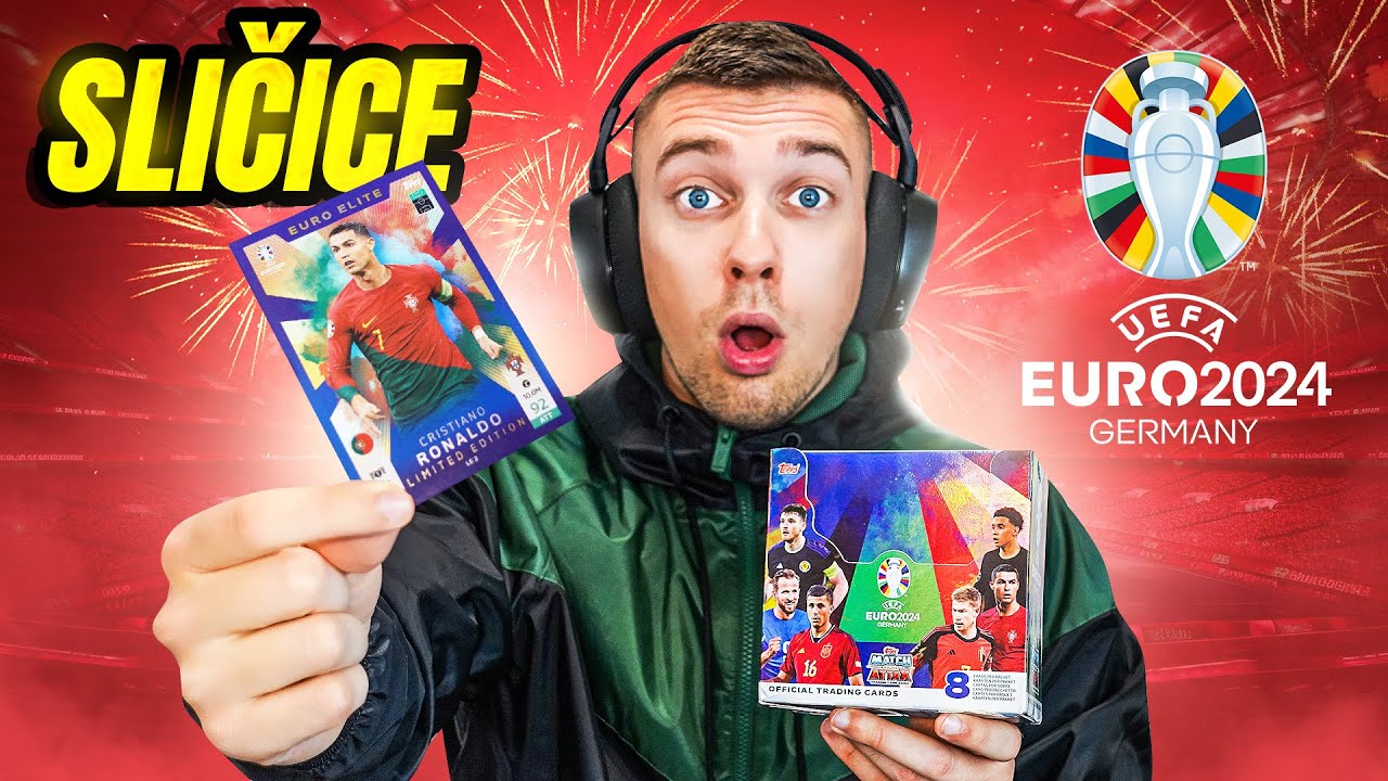 STIGLE SU NOVE EURO 2024 NOGOMETNE KARTICE ! *ronaldo u prvom paketiću*