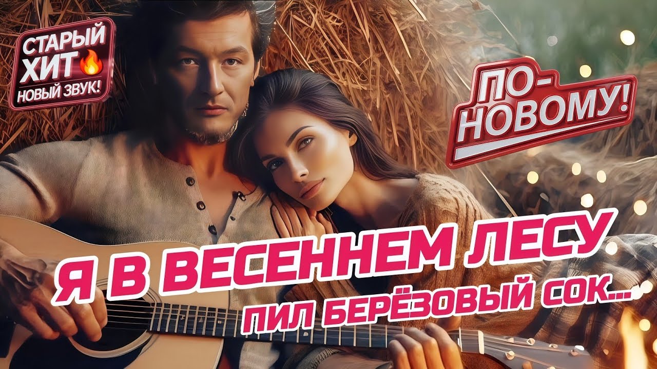 Я В Весеннем Лесу Пил Березовый Сок 🌳🌲🍁 | С Новыми Куплетами | Танцевальный Шансон 