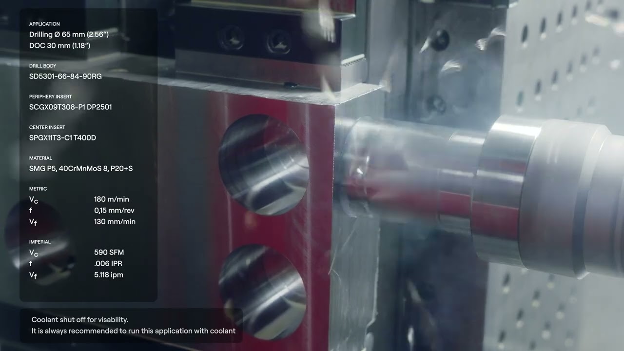 Drilling 1100 MPa Steel: precision & stability under extreme conditions | Seco tools