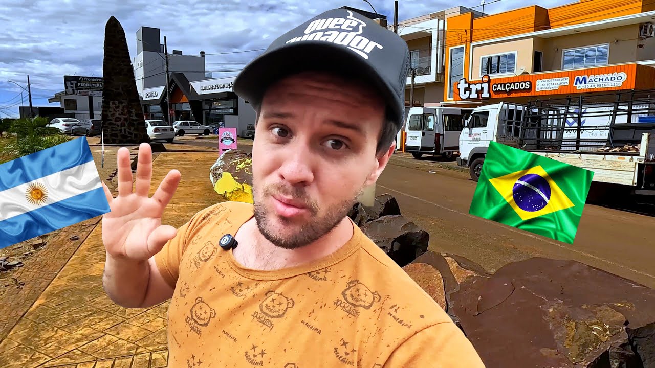CRUZAMOS de Argentina a Brasil por la FRONTERA SECA más emblemática de MISIONES