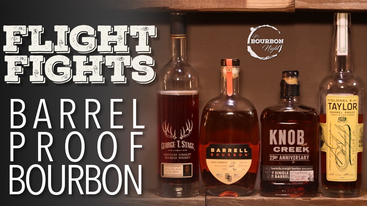Barrel Proof Bourbons Blind Fight #1
