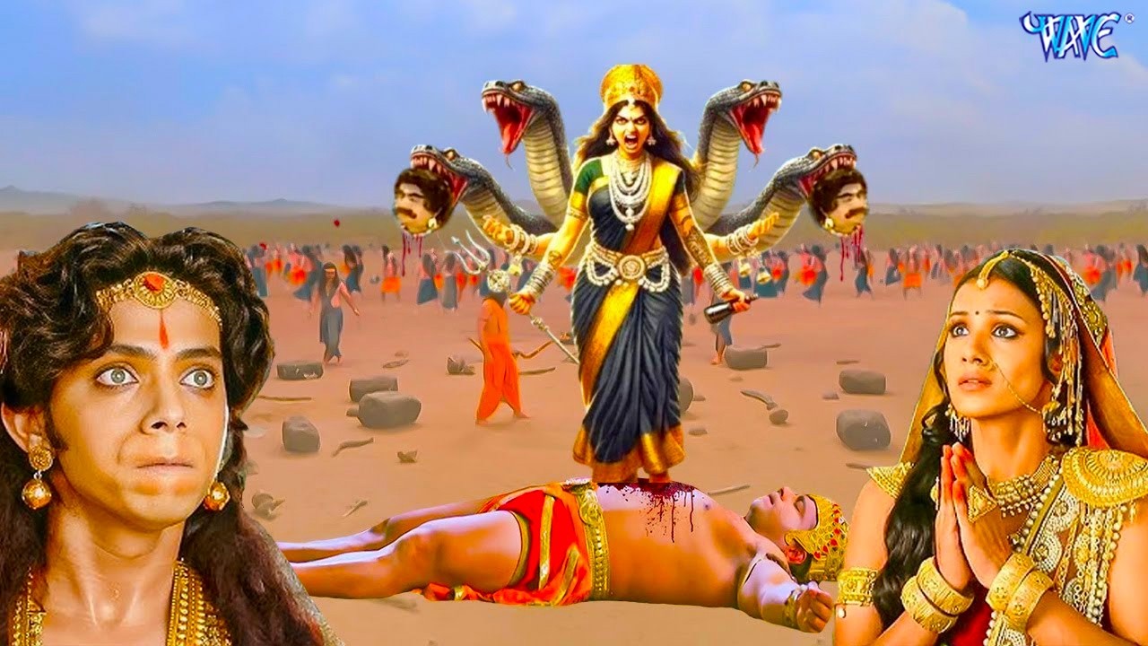 पांच फ़न वाली राक्षसी ने कैसे हनुमान जी का वध किया | Sankat Mochan Mahabali Hanuman