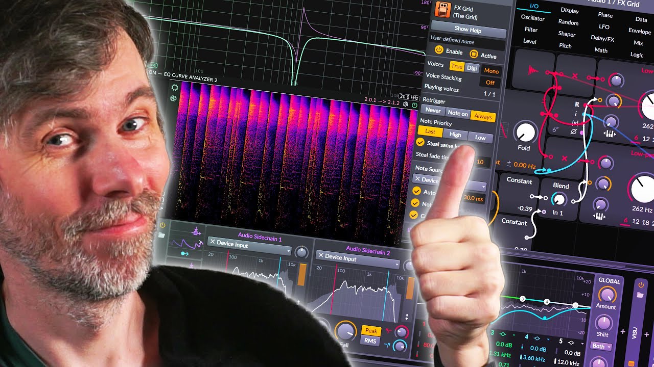 My Life Curse: Recreating Every Ableton Tutorial in Bitwig (Resonance Suppressor)