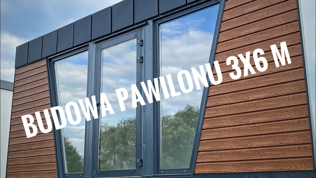SZYBKA BUDOWA PAWILONU 3x6 M.