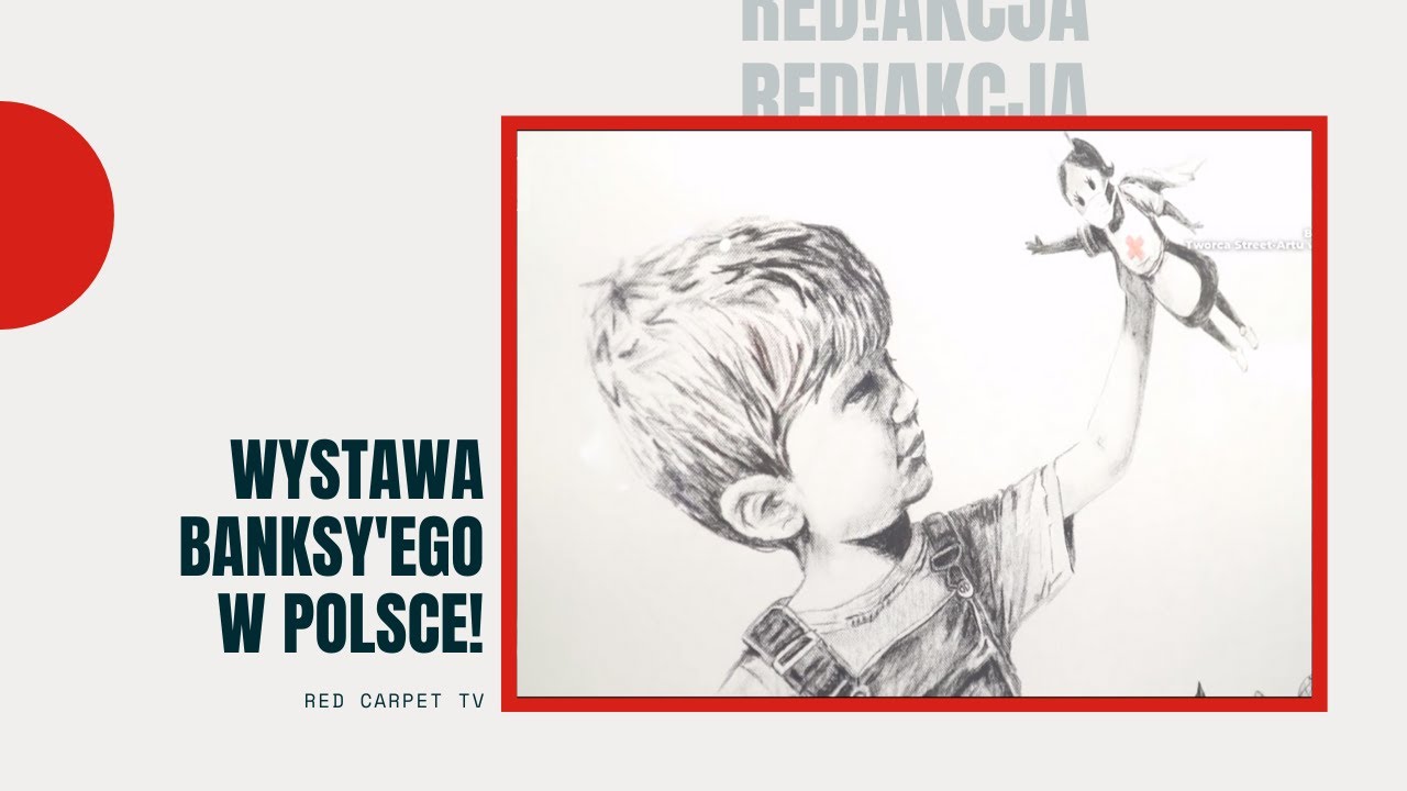 Wystawa prac Banksy'ego w Polsce! ⭐️ Red Carpet TV