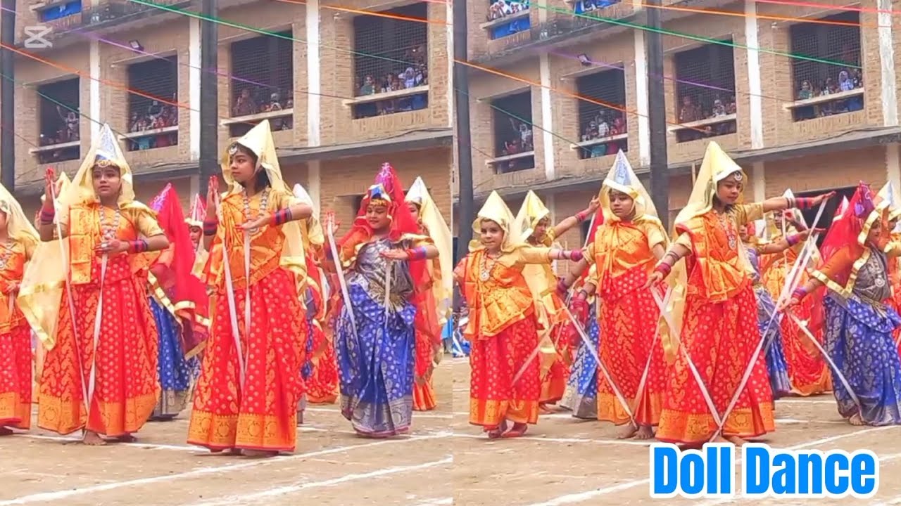 Bhasantek School & Collage || Annual Sports 2025 || Doll Dance || Display || Naimul Islam ||