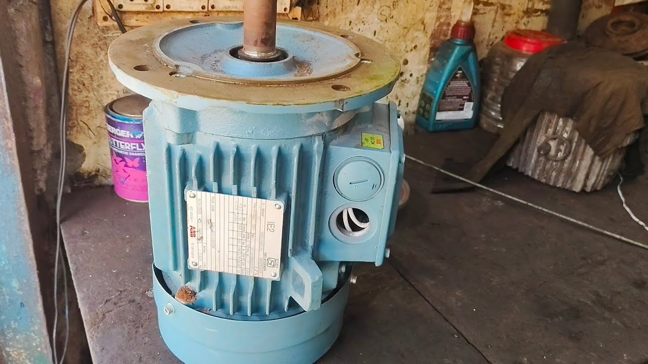 ABB company ki motor rewinding 3 HP ful video