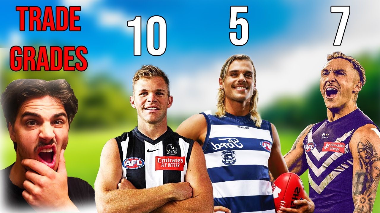Grading 2024 AFL Trades on a Tierlist...