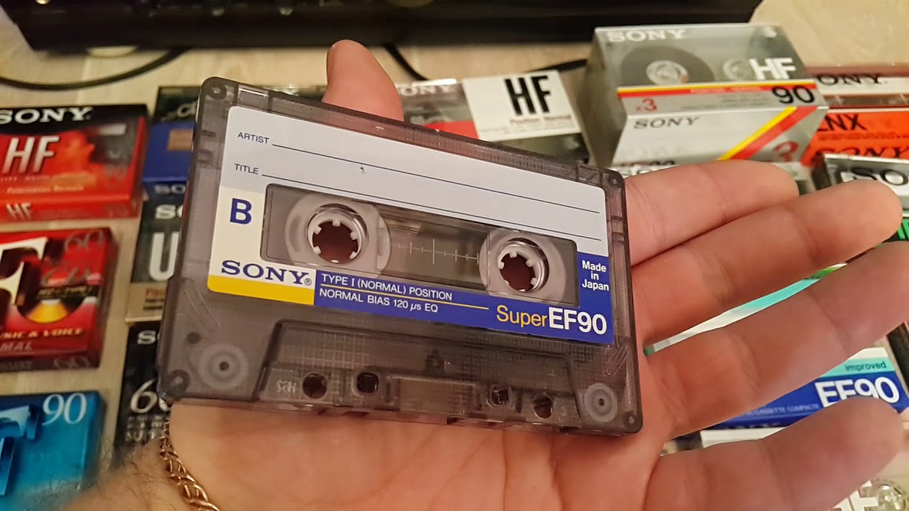Аудиокассеты SONY часть 4