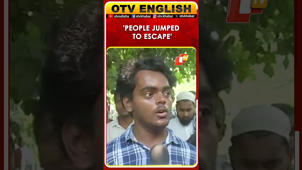 Delhi: Eyewitness Describes Chaos As People Jumped To Escape Massive Blaze