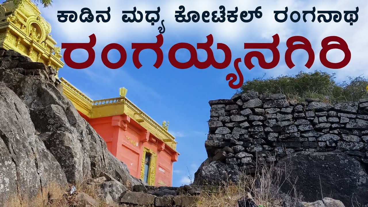 Rangayyanagiri ರಂಗಯ್ಯನಗಿರಿ_ ಕಾಡಿನ ಮಧ್ಯ ಕೋಟೆಕಲ್‌ ರಂಗನಾಥ | Kotekal Ranganatha #channagiri