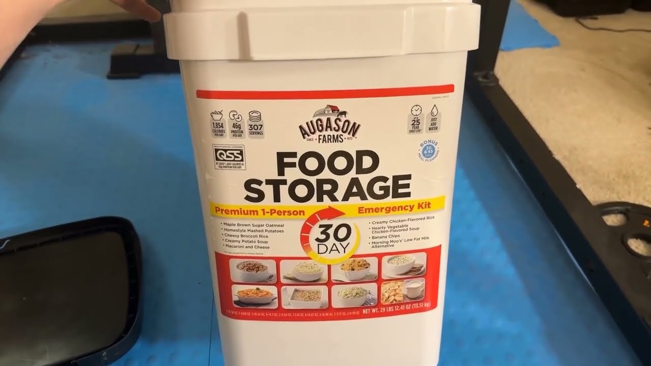 Augason Farms 30 Day 1 Person Emergency Food Supply Review