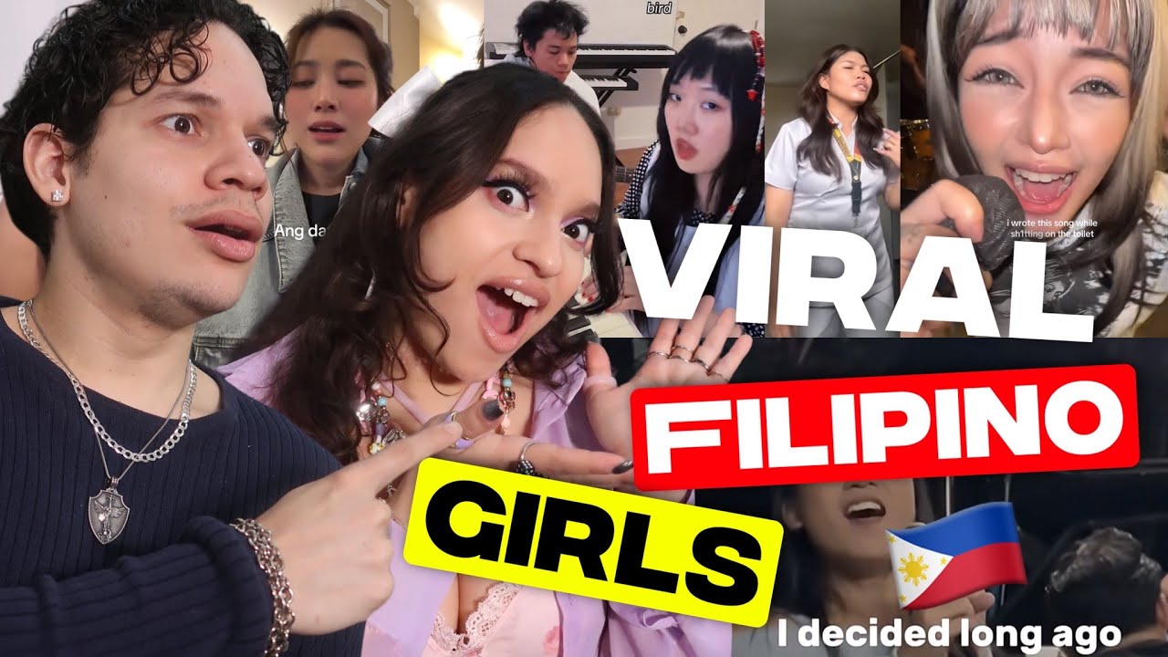 Filipino Women are too good at singing... Latinos react to Viral Filipino Girls SINGING TikToks