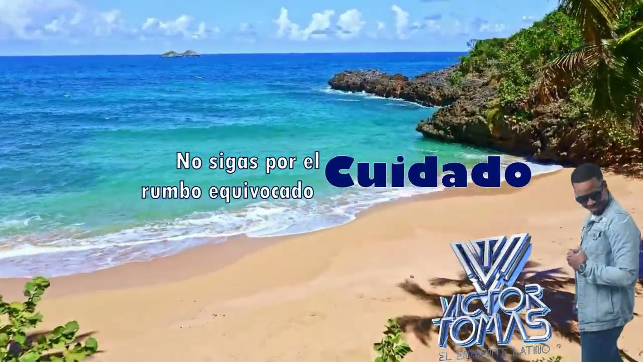 CUIDADO -  EDDIE SANTIAGO - LETRA - DJ VICTOR TOMAS