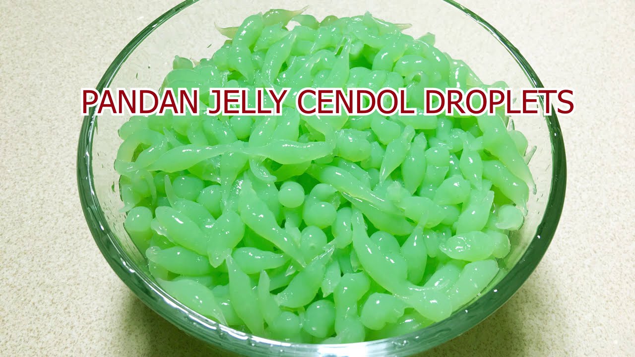 Bánh Lọt  Lá Dứa Super Nhanh  Dễ làm Thành Công -Mung Bean Starch PandanJelly Cendol Droplets