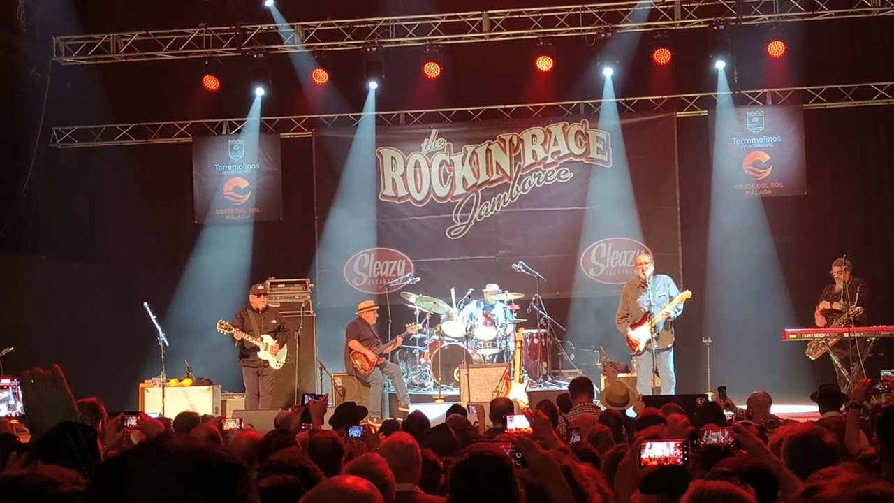 Los Lobos 'Flat top joint' at rockinrace Jamboree,Torremolinos