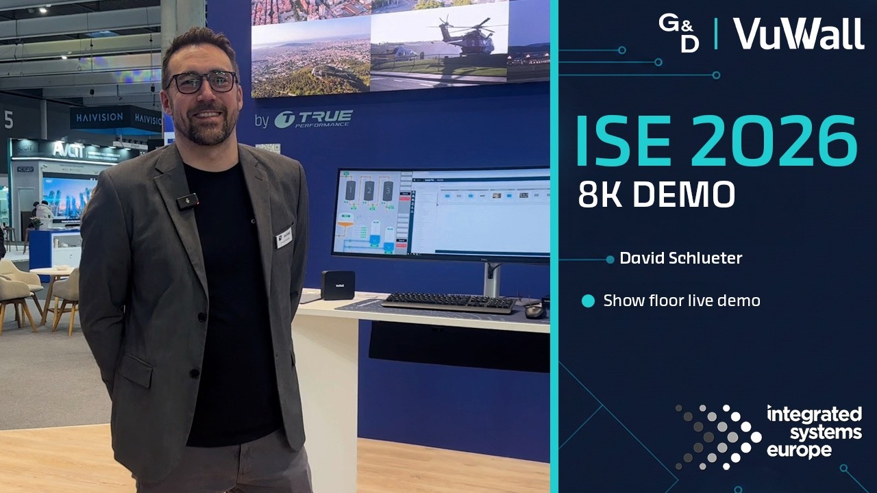 David ISE 8K Video Wall Demo
