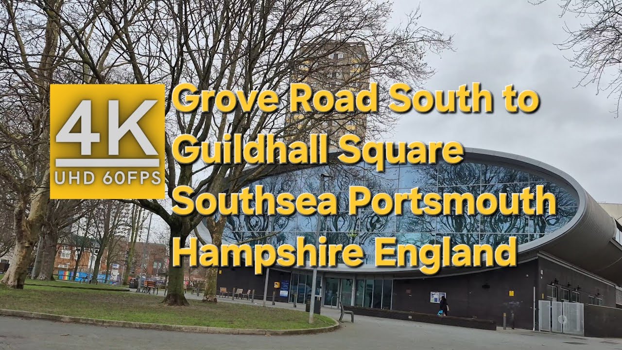 Weekly POV Walk | Grove Road South to Guildhall Square | Southsea Portsmouth UK | January 2026