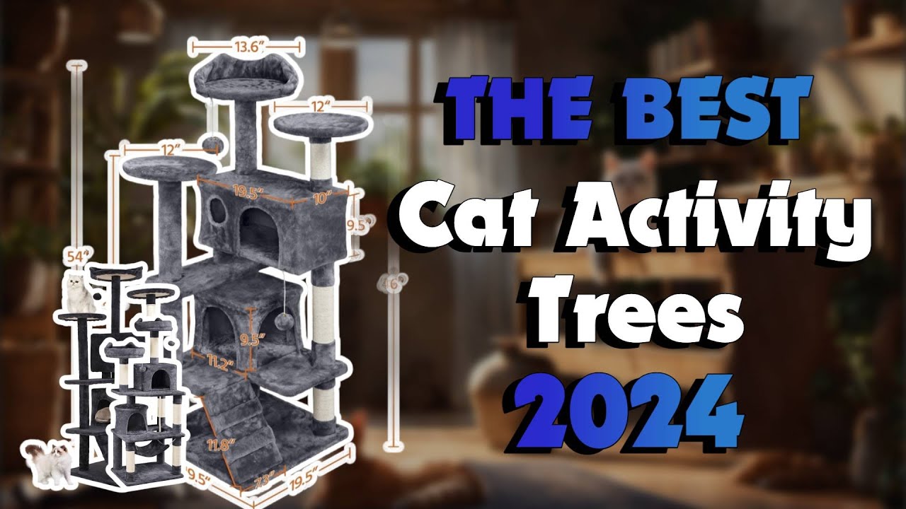 The Top 5 Best Cat Trees in 2024 - Must Watch Before Buying!