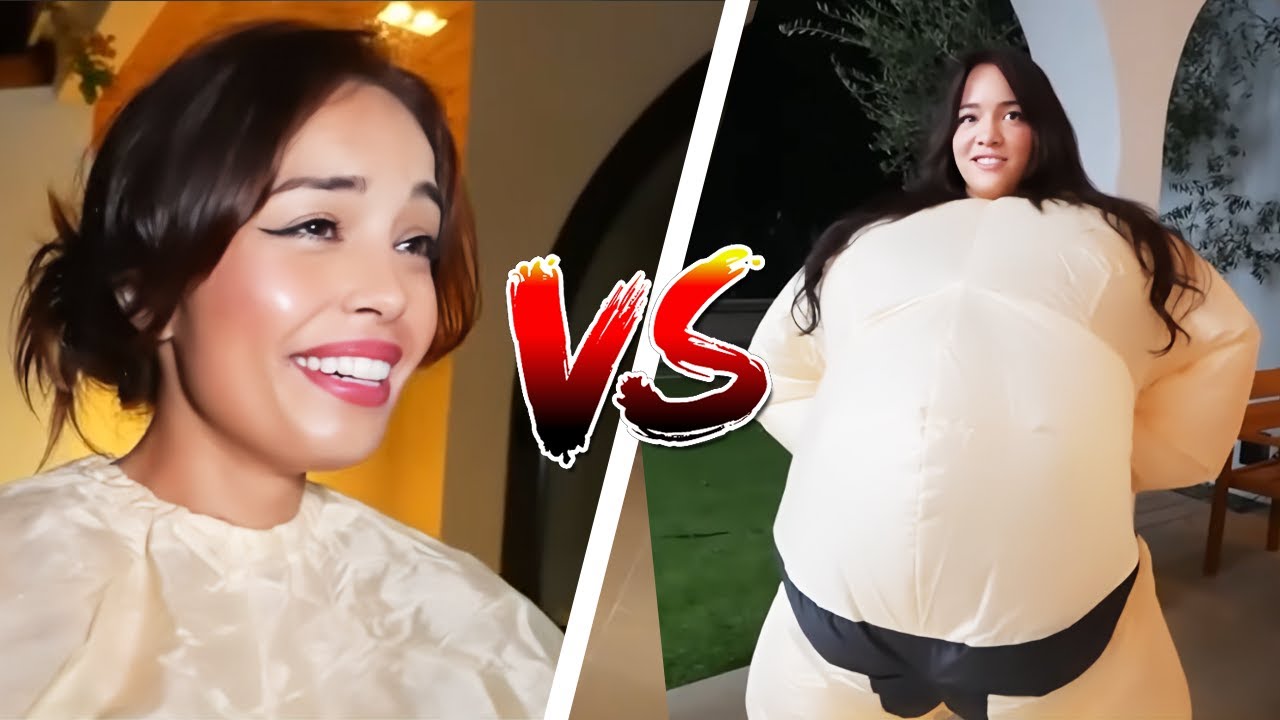 Valkyrae & Cinna SUMO WRESTLE