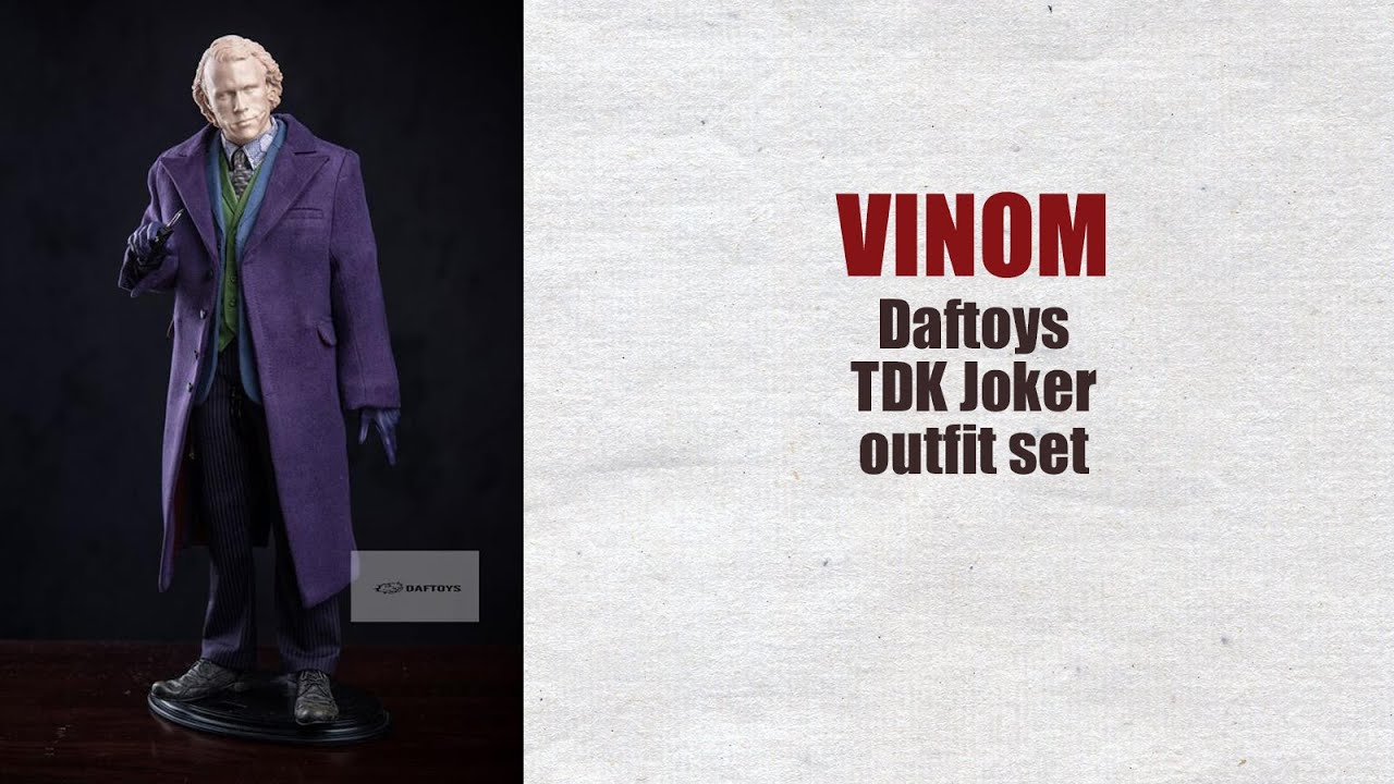 Фигурка - Daftoys - 1/6 TDK joker outfit set
