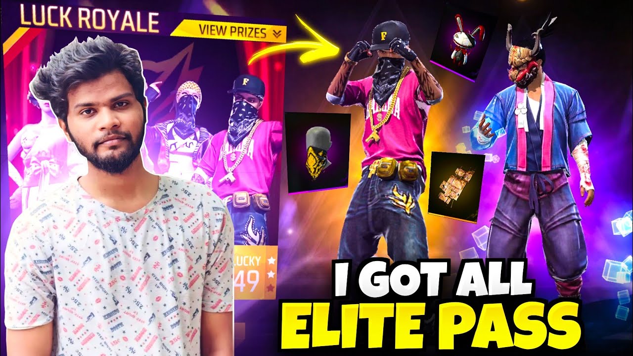 😭 Rip 20,000 Diamond 💥 I Got All Elite pass 💥 V Badge Finally 1st & 2nd Elite Pass Return / FreeFire