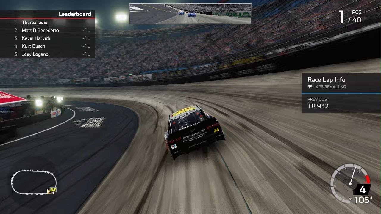 NASCAR Heat 5 season mode with jeff Gordon the drive for 5