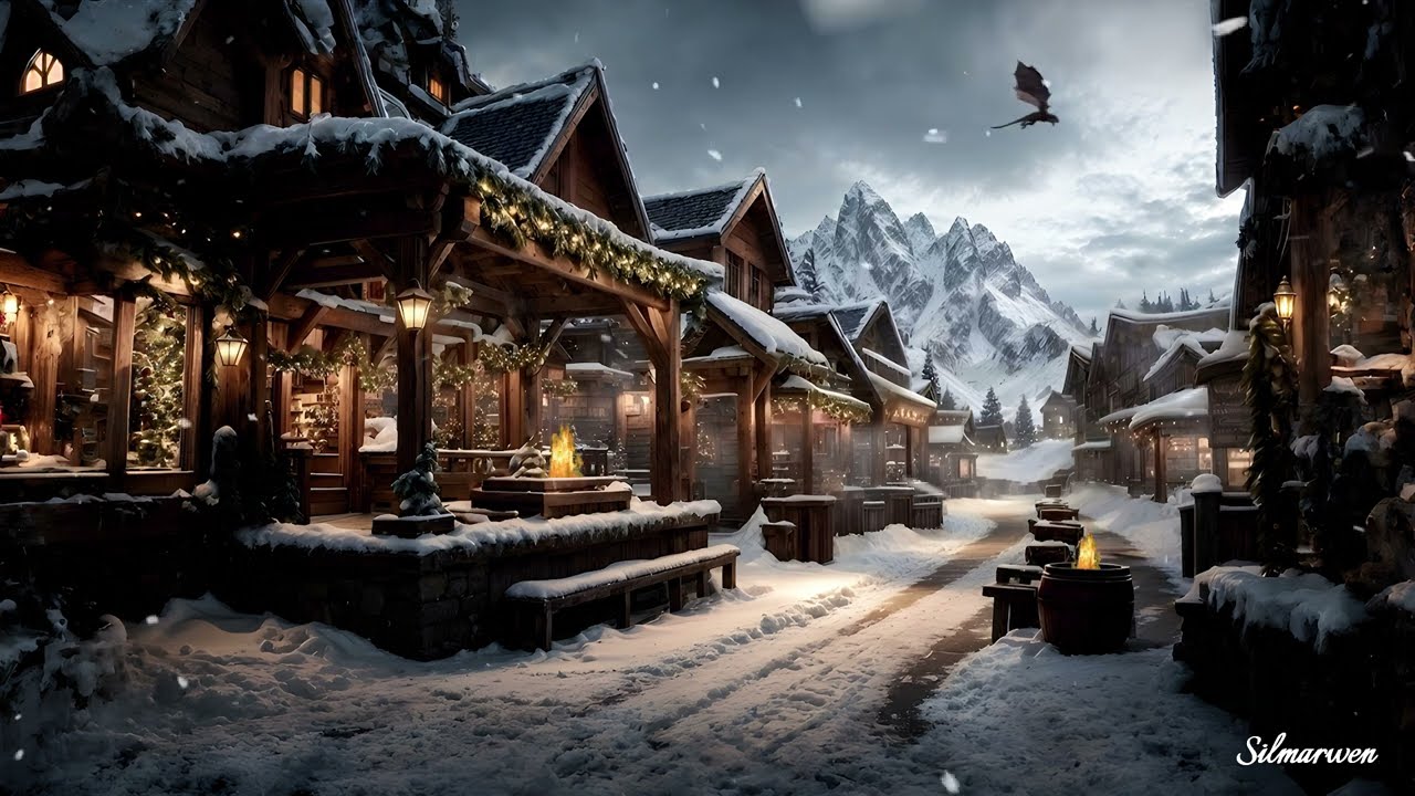 Skyrim & New Year Ambience | Music