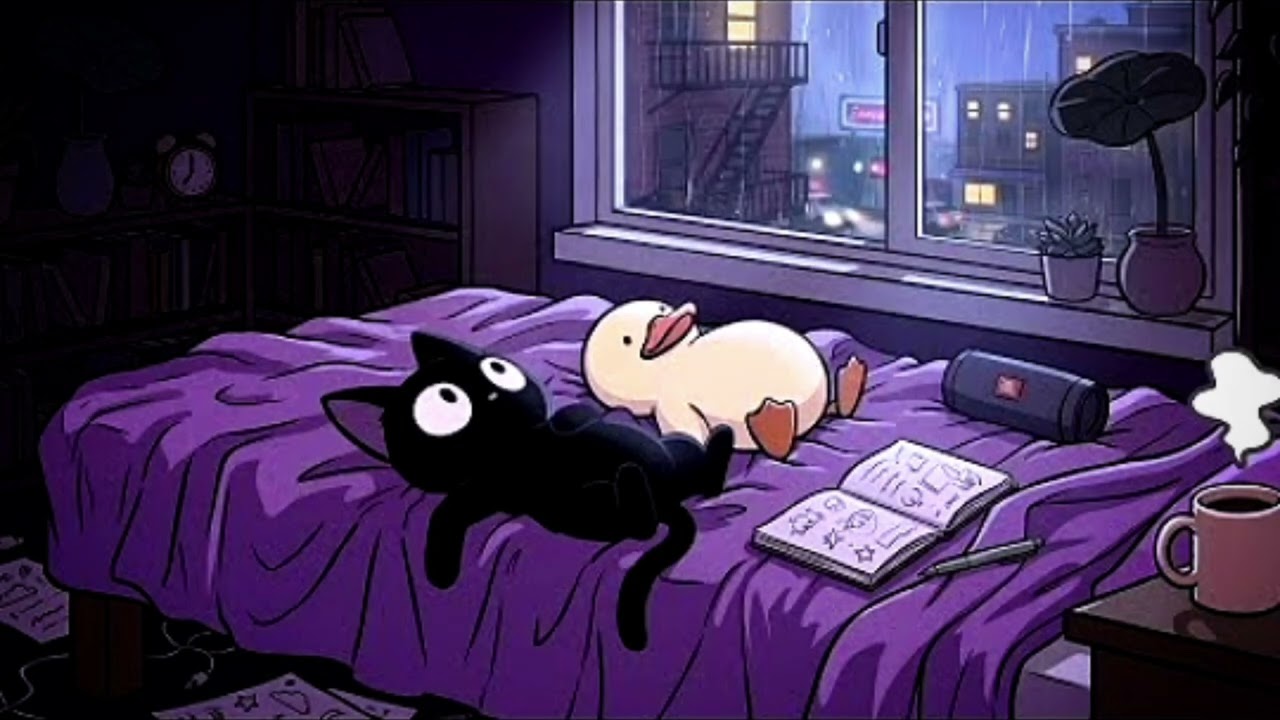 Calm Night Music for Deep Relaxation @NightLofi17 