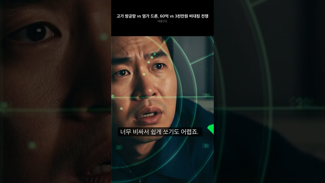 고가 방공망 vs 염가 드론, 60억 vs 3천만원 비대칭 전쟁?
